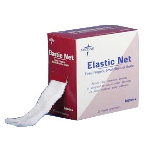 "Tubular Retainer Elastic-Net Dressing, Size 3, 9"" x 25 yds. (Medium Foot)"