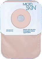 "8"" Closed End Pouch For 1 1/4"" Stoma, 15"