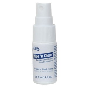 Flents Wipe N Clear Eyeglass Lens Cleaner, 0.5 oz.