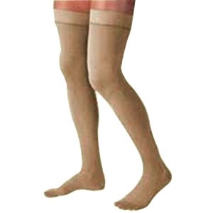 Relief 30-40mm Thigh High,Beige, Large, Closed Toe