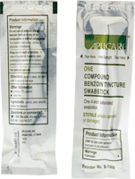 "Compound Benzoin Tincture Swabstick, 4"""