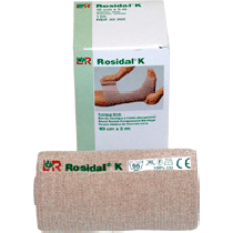 "Rosidal K Short Stretch Bandage, 4"" x 5.5 yds."