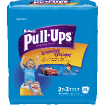 PULL-UPS Learning Designs Training Pants, 2T-3T Boy, Jumbo Pack