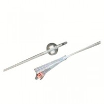 BARDEX Infection Control 2-Way 100% Silicone Foley Catheter 16 Fr 5 cc Coude