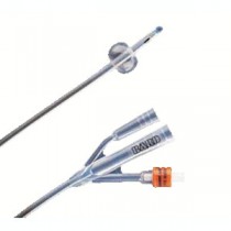 LUBRI-SIL Infection Control 3-Way Silicone Foley Catheter 16 Fr 5 cc