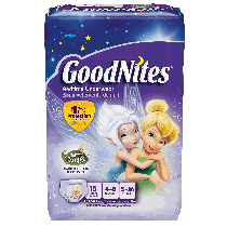 GoodNites Disposable Underwear for Girls Small/Medium Jumbo