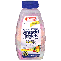 Leader Antacid Chewable Fruit Tablets (150 Count)