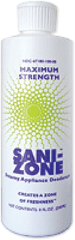 Sani-Zone Ostomy Appliance Deodorant 8 oz. Bottle