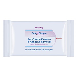 Peri-Stoma Cleanser and Adhesive Remover Wipe