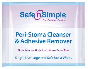 Peri-Stoma Adhesive Remover Wipe, 5/Package